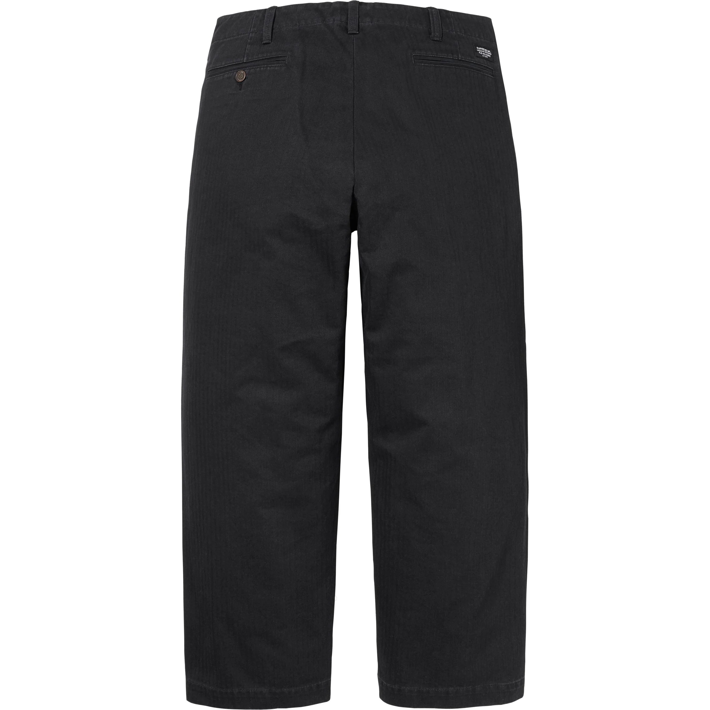 Washed Herringbone Chino Pant view 2